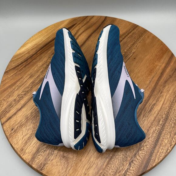 Brooks Launch 7 Shoes Womens Size 8.5 B Blue Running Comfort Walking Gym Sneaker - Picture 6 of 8